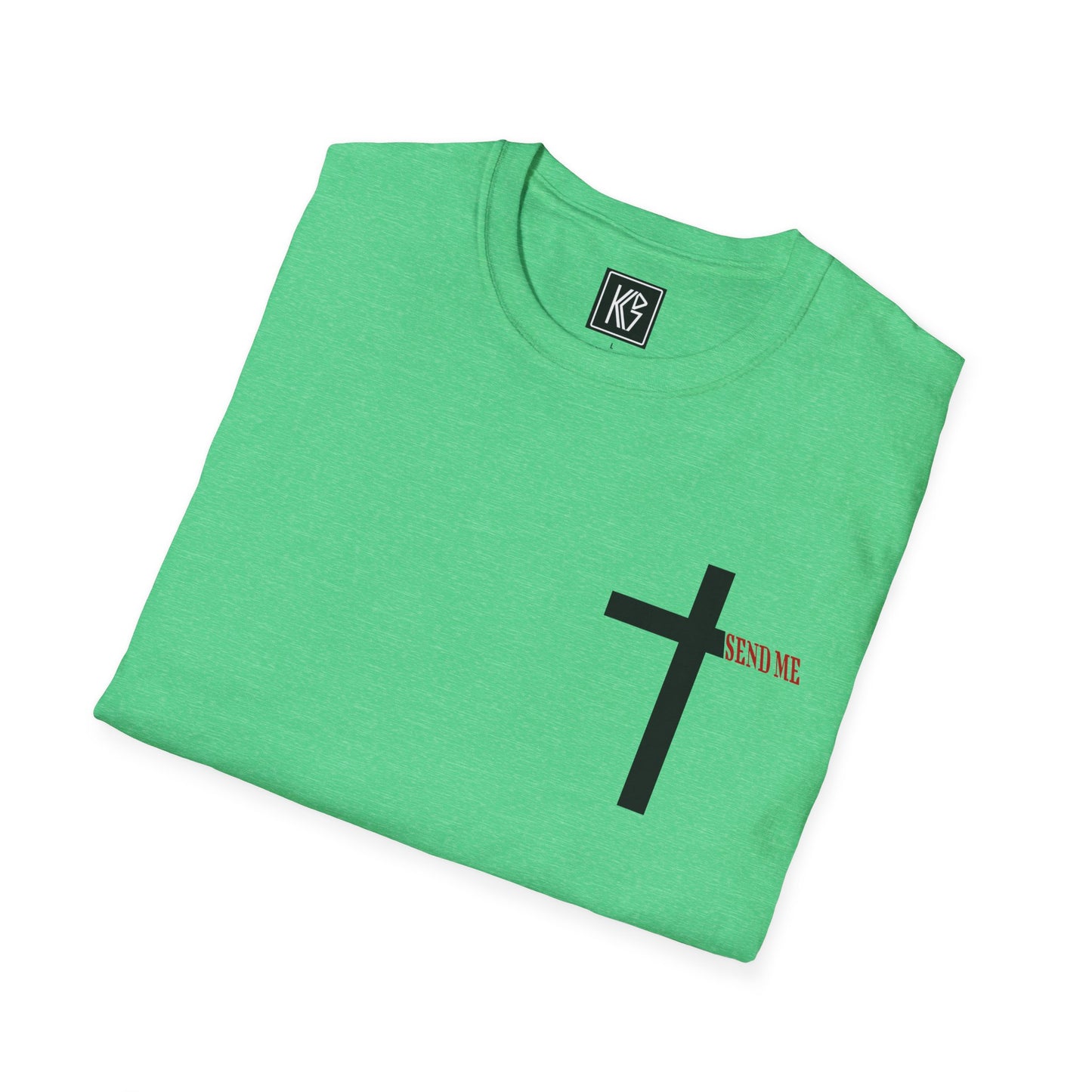 Send Me Christianity Graphic Tee Softstyle by KGD Prints