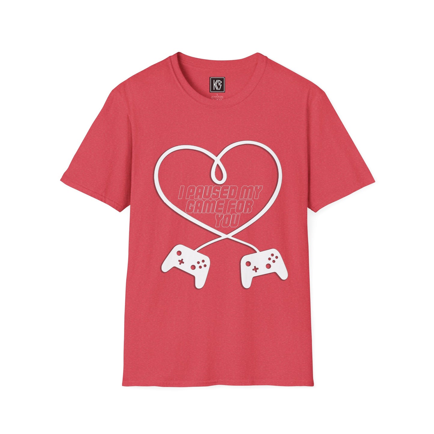 I paused my game for you Graphic Tee Softstyle by KGD Prints