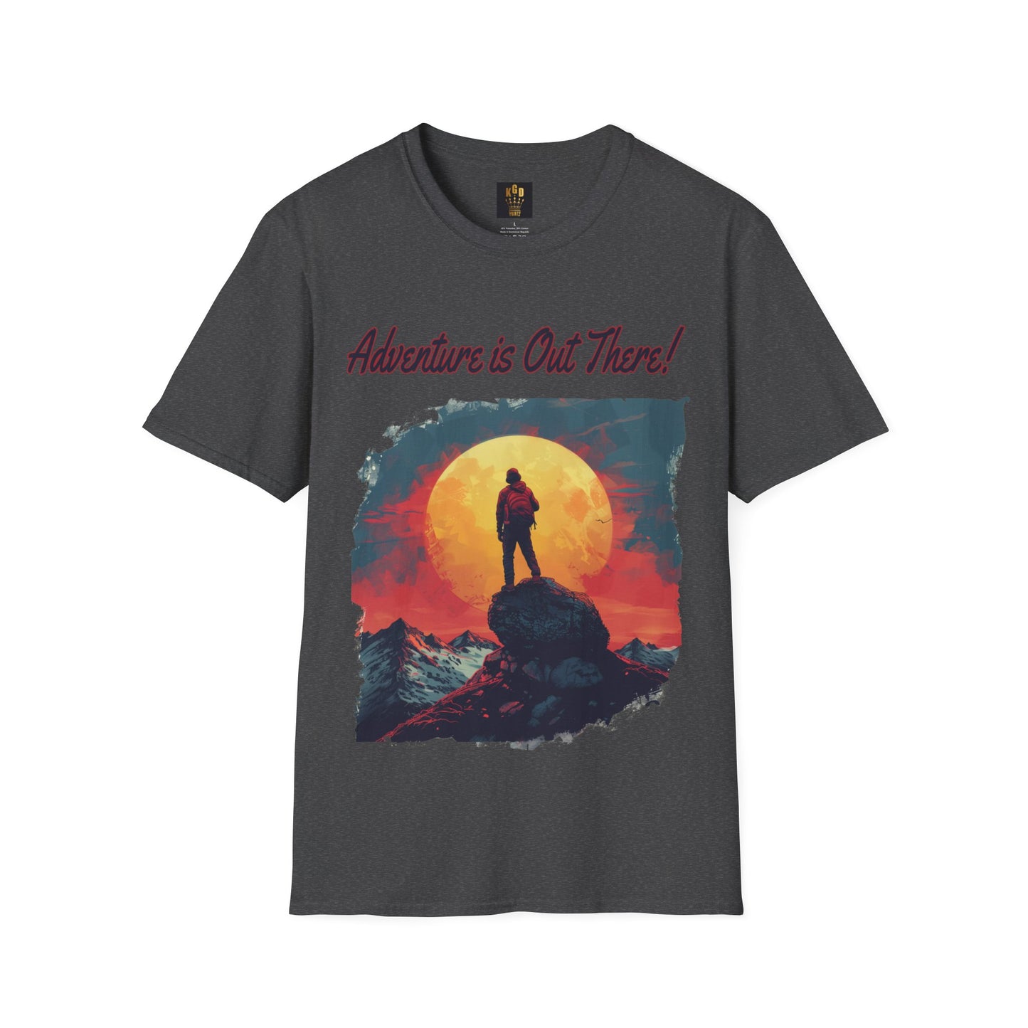 Adventure is out there Graphic Tee Softstyle by KGD Prints