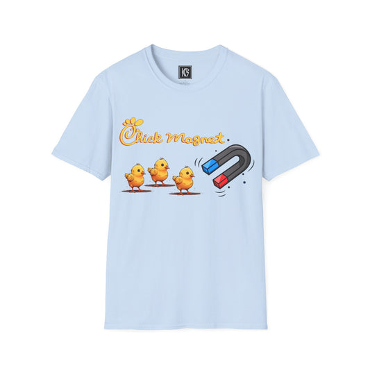 Chick Magnet Graphic Tee Softstyle by KGD Prints