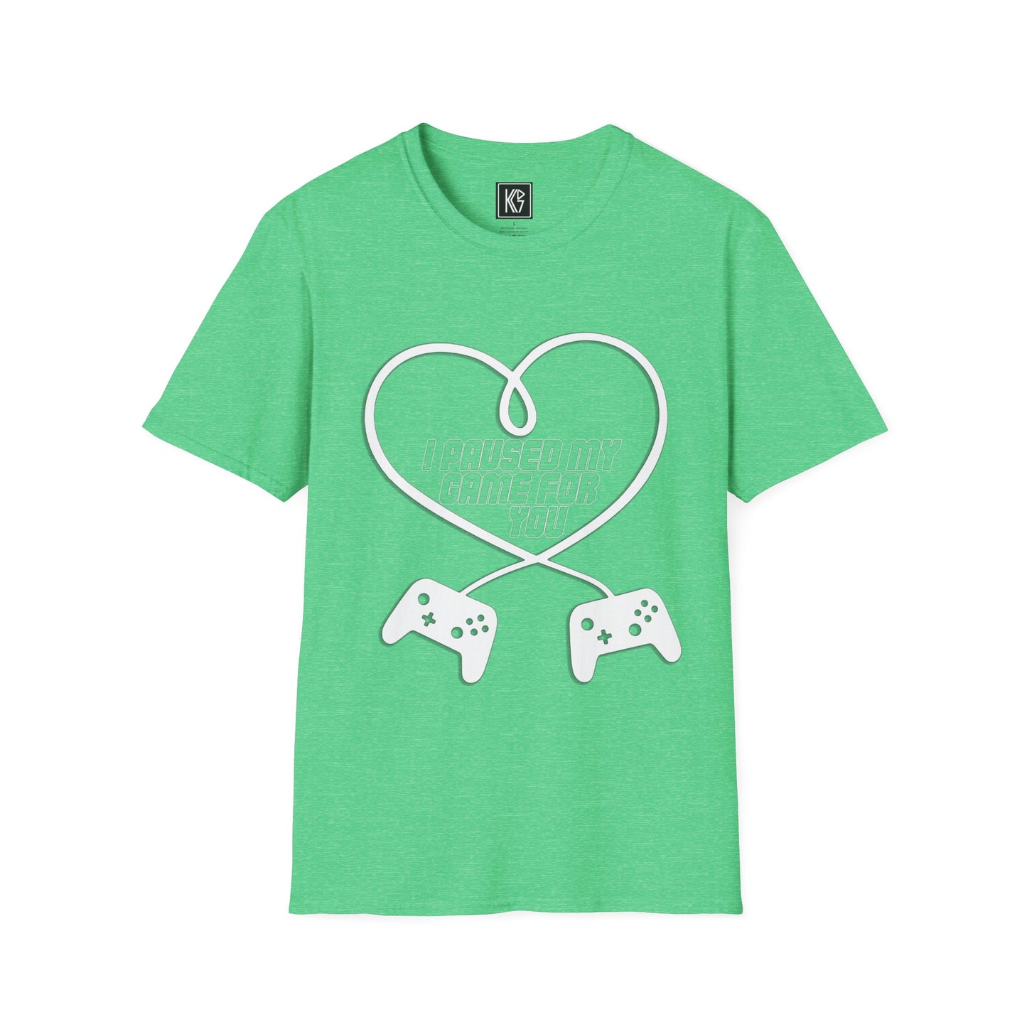 I paused my game for you Graphic Tee Softstyle by KGD Prints