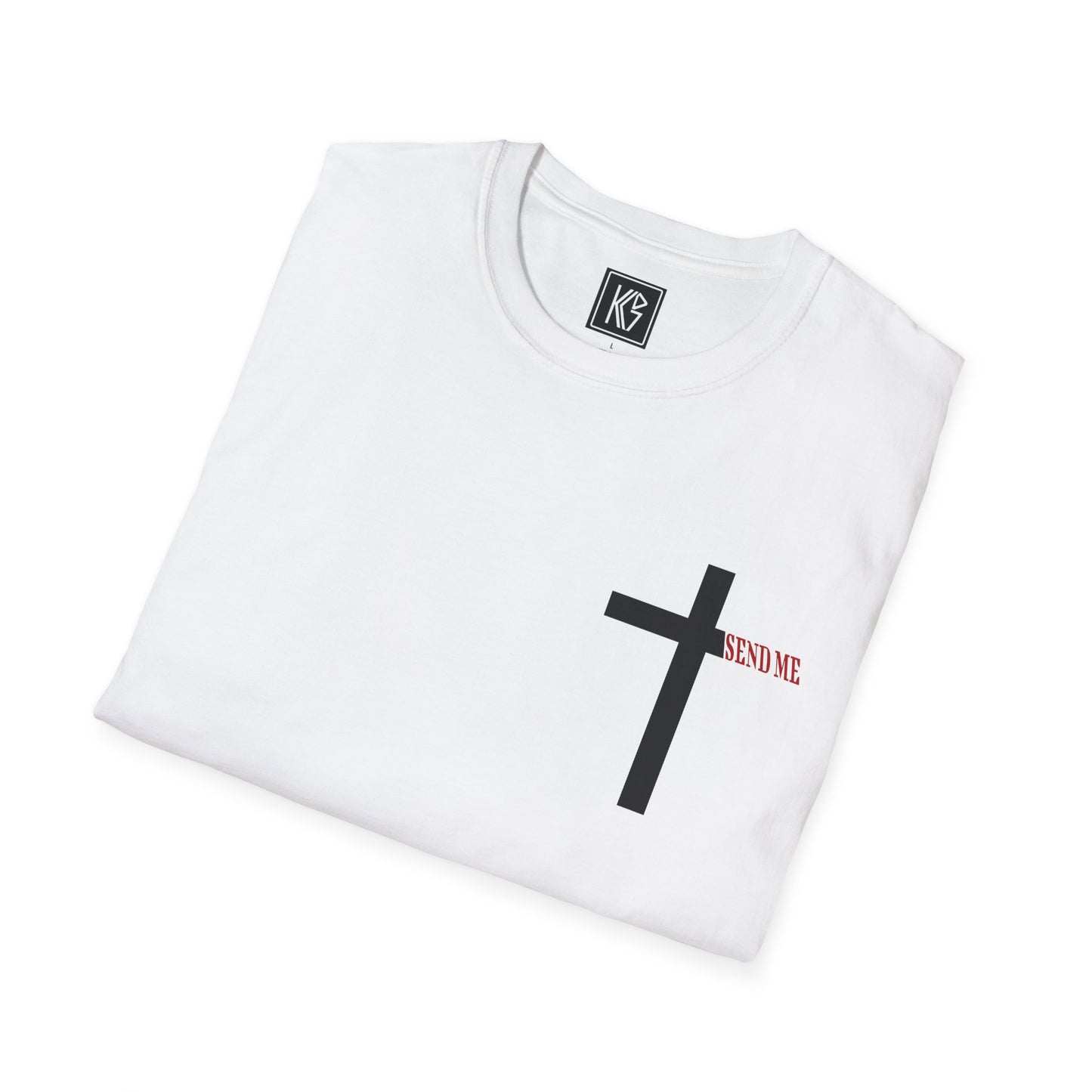 Send Me Christianity Graphic Tee Softstyle by KGD Prints