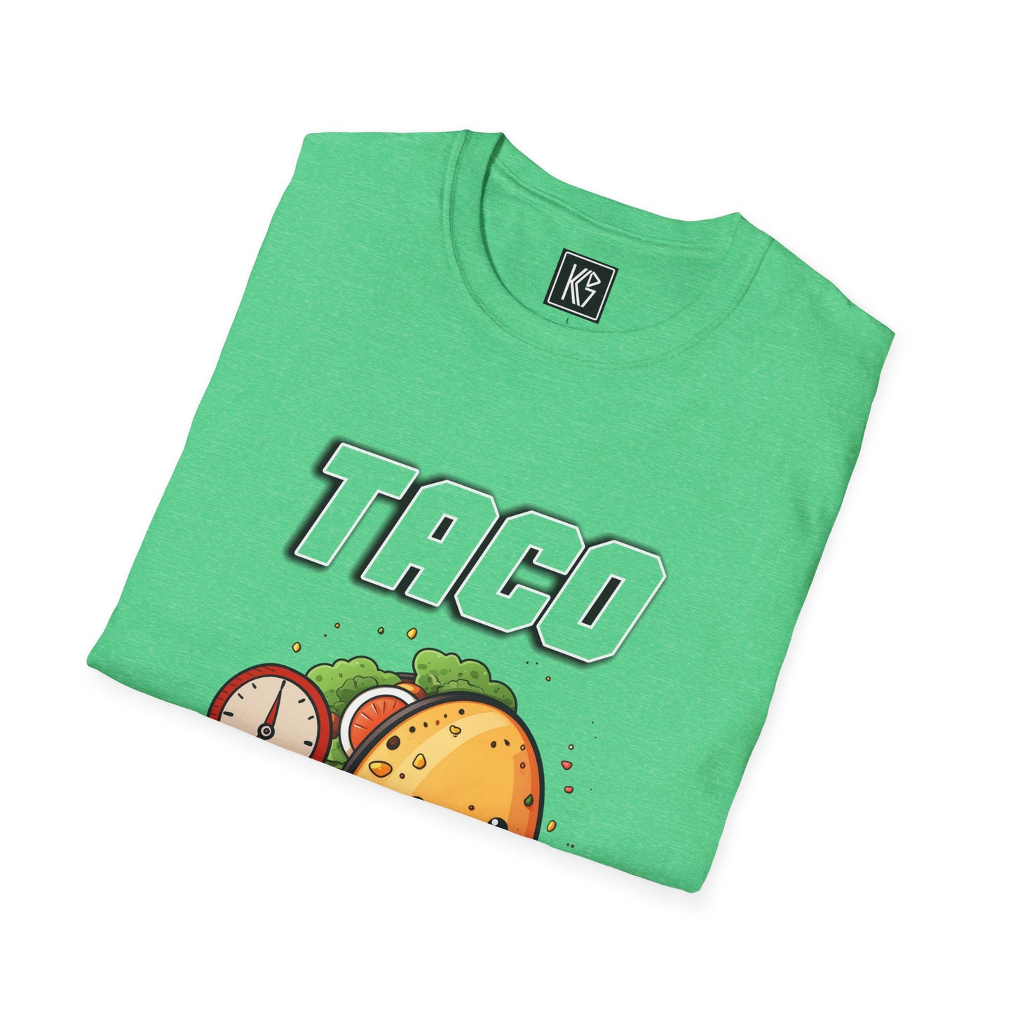 Taco Time Graphic Tee Softstyle by KGD Prints