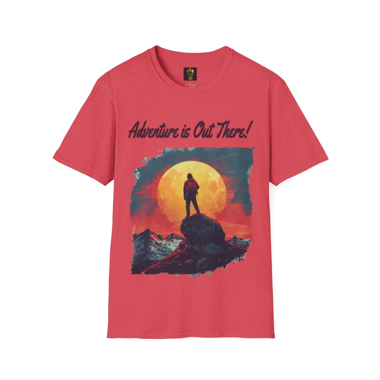 Adventure is out there Graphic Tee Softstyle by KGD Prints