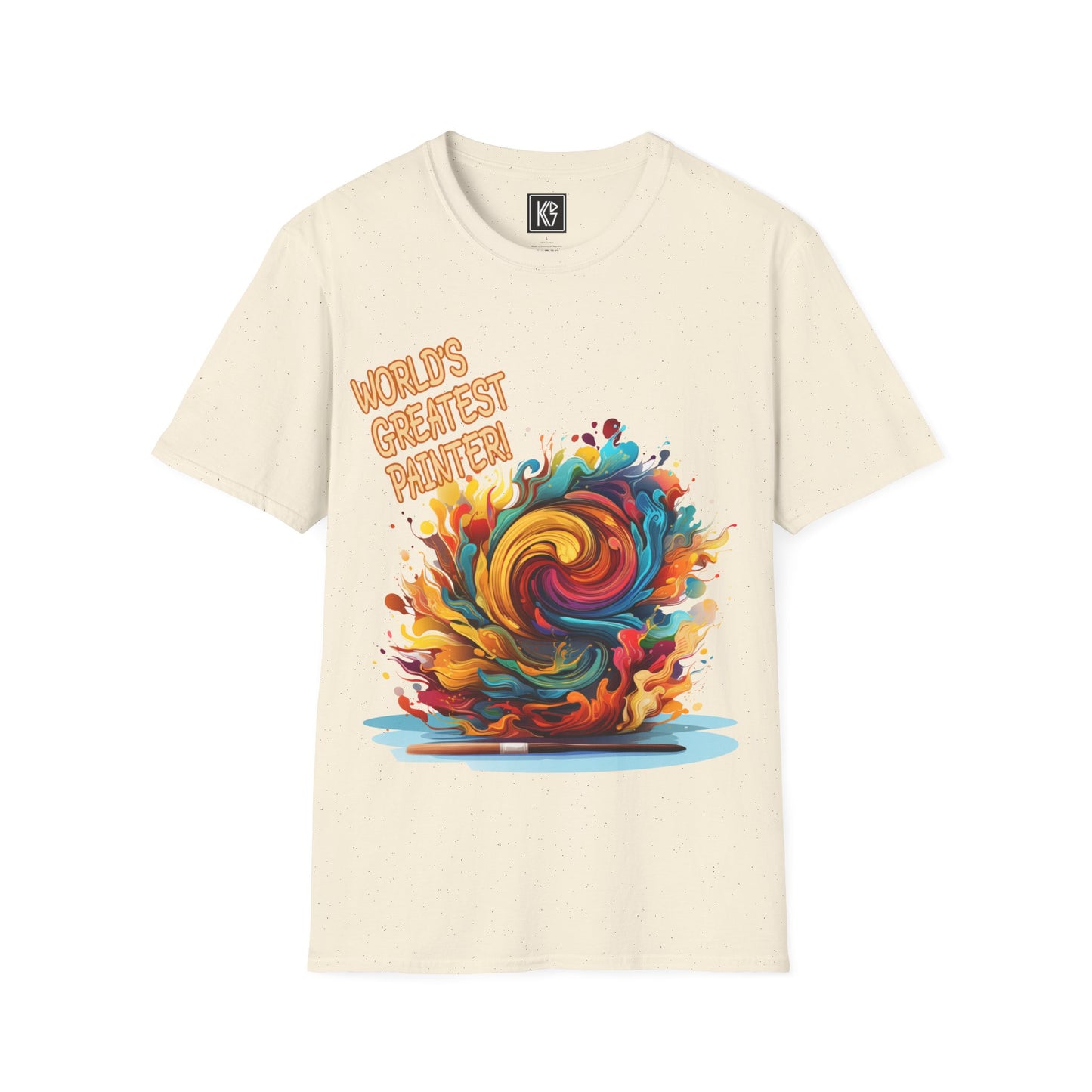 Worlds Greatest Painter Graphic Tee Softstyle by KGD Prints