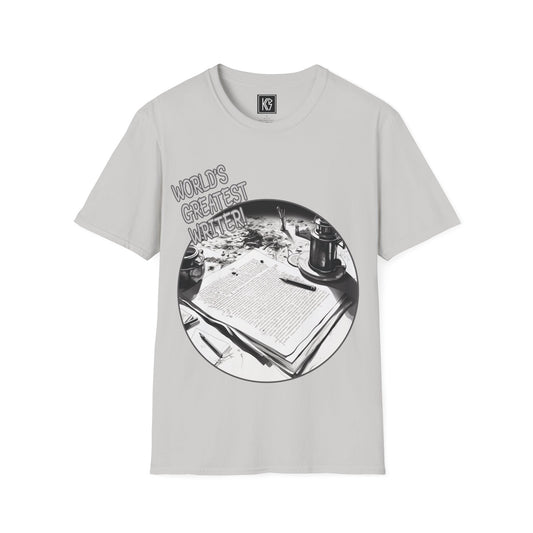 Worlds Greatest Writer Graphic Tee Softstyle by KGD Prints