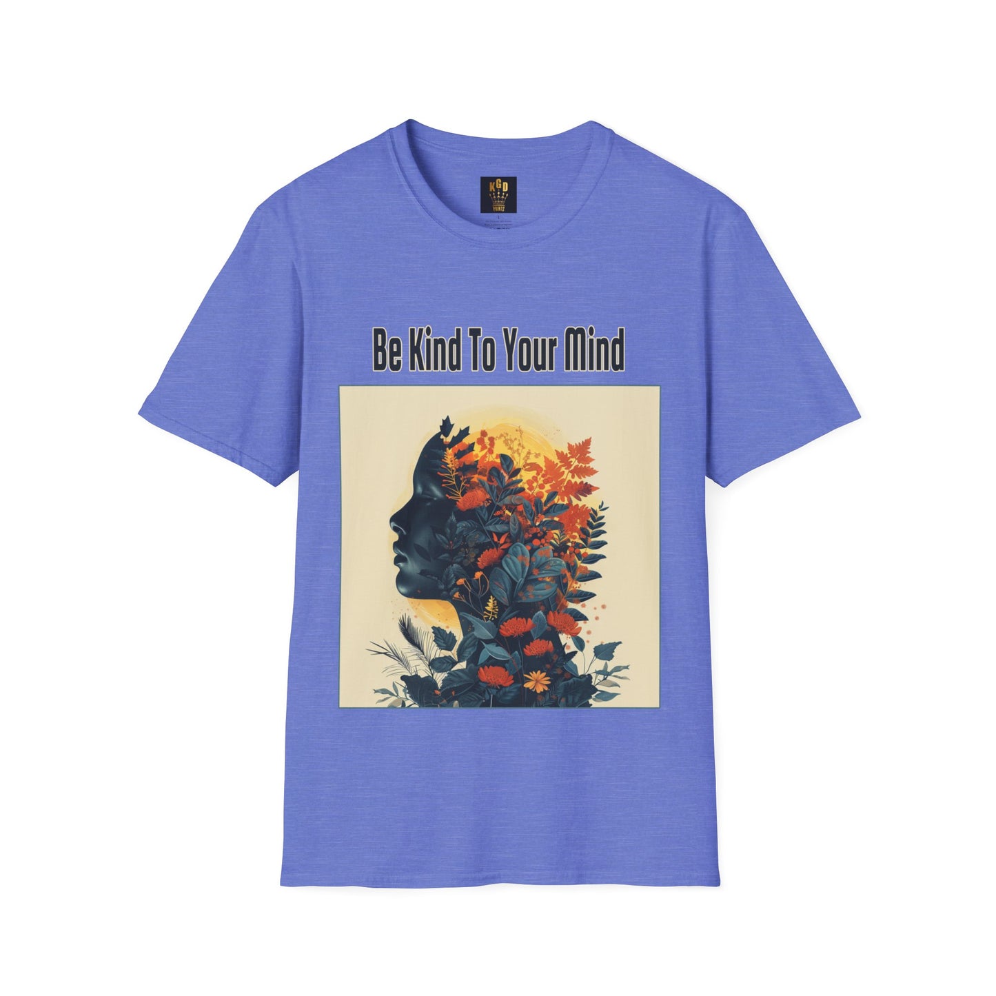 Be Kind to your Mind Graphic Tee Softstyle by KGD Prints