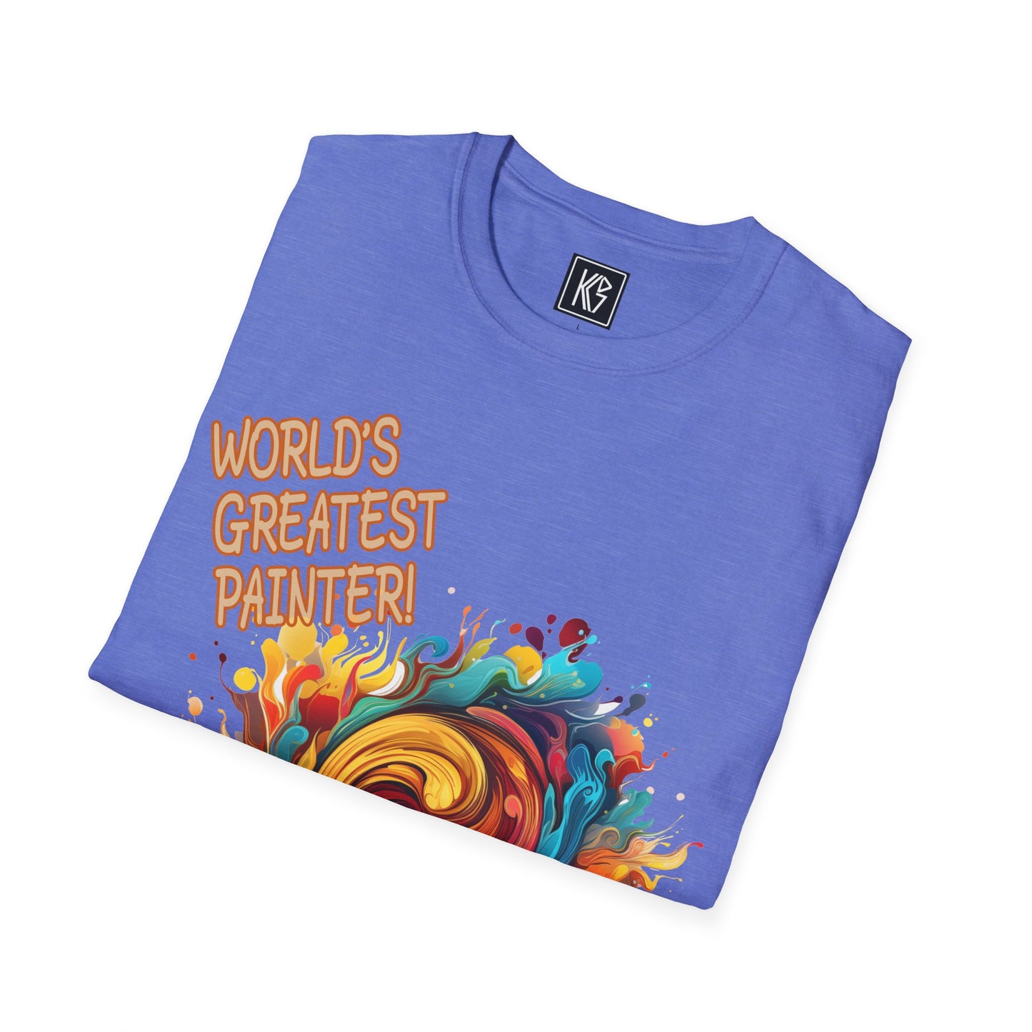 Worlds Greatest Painter Graphic Tee Softstyle by KGD Prints