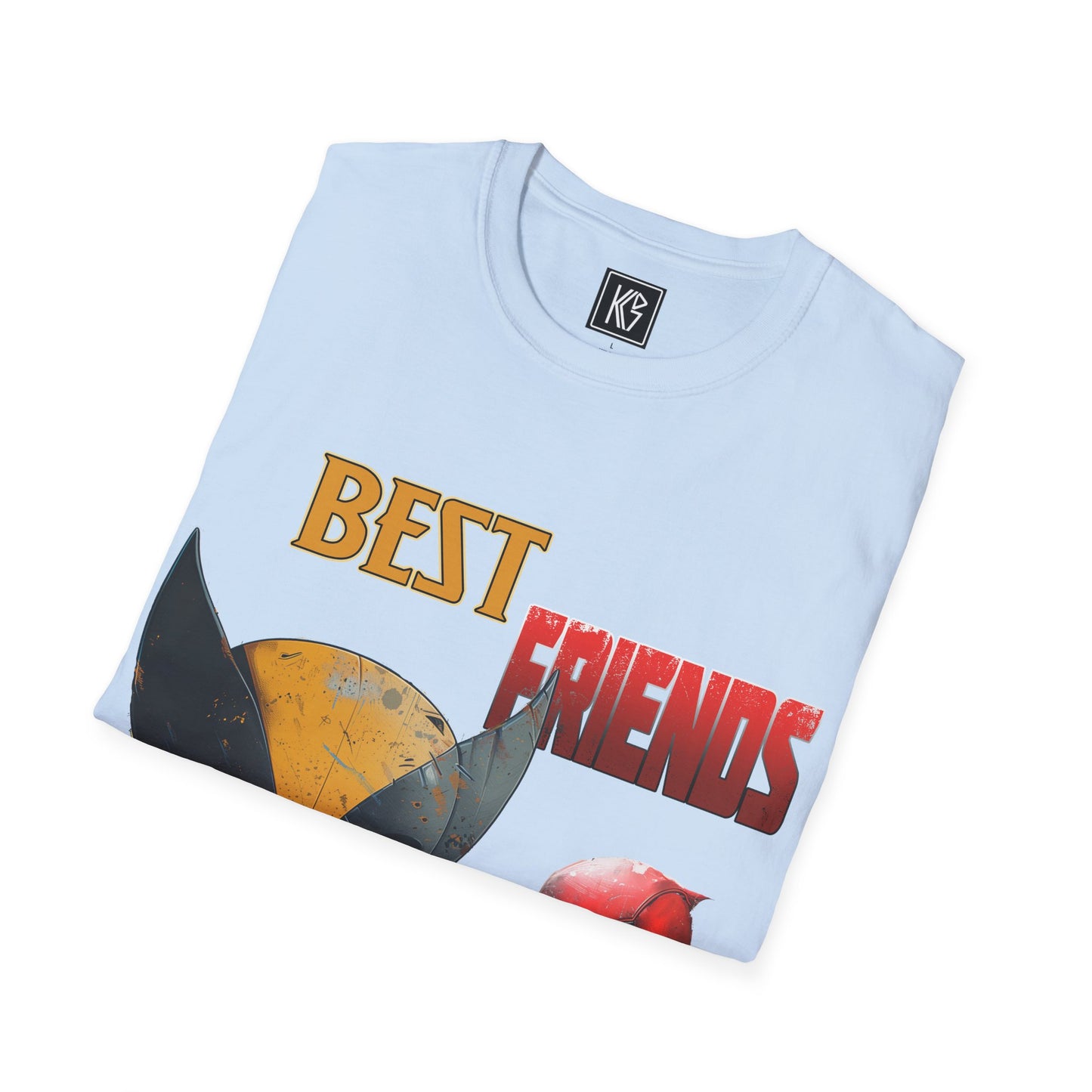 Best friends 2 Dead pool wolverine parody Graphic Tee Softstyle by KGD Prints