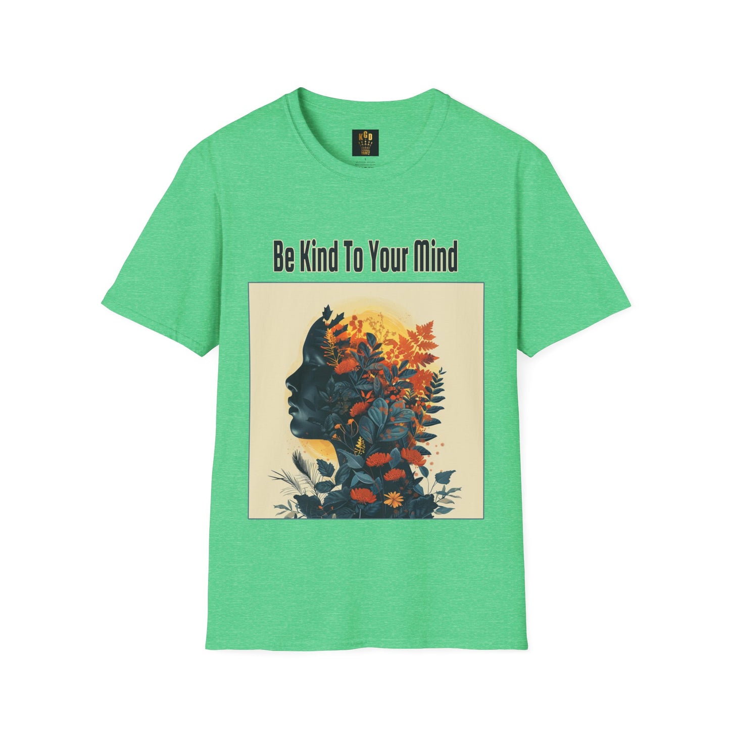 Be Kind to your Mind Graphic Tee Softstyle by KGD Prints