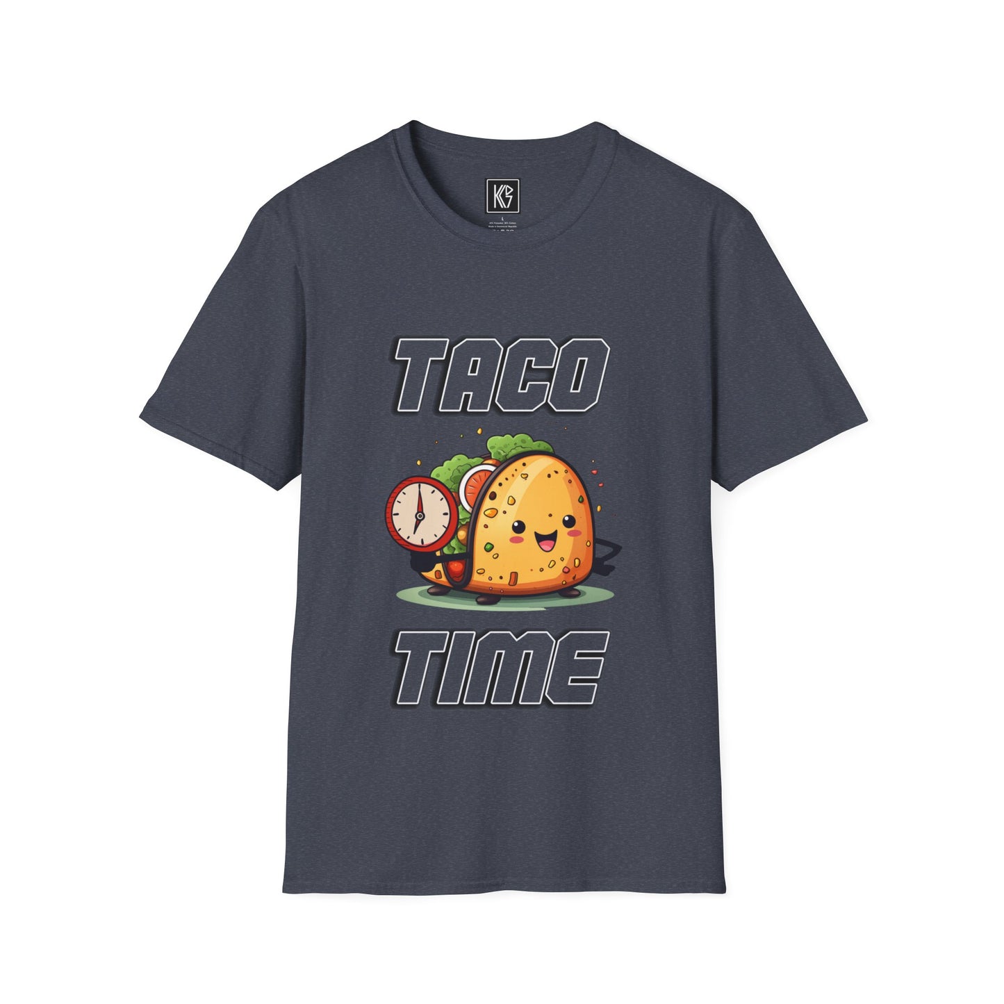 Taco Time Graphic Tee Softstyle by KGD Prints