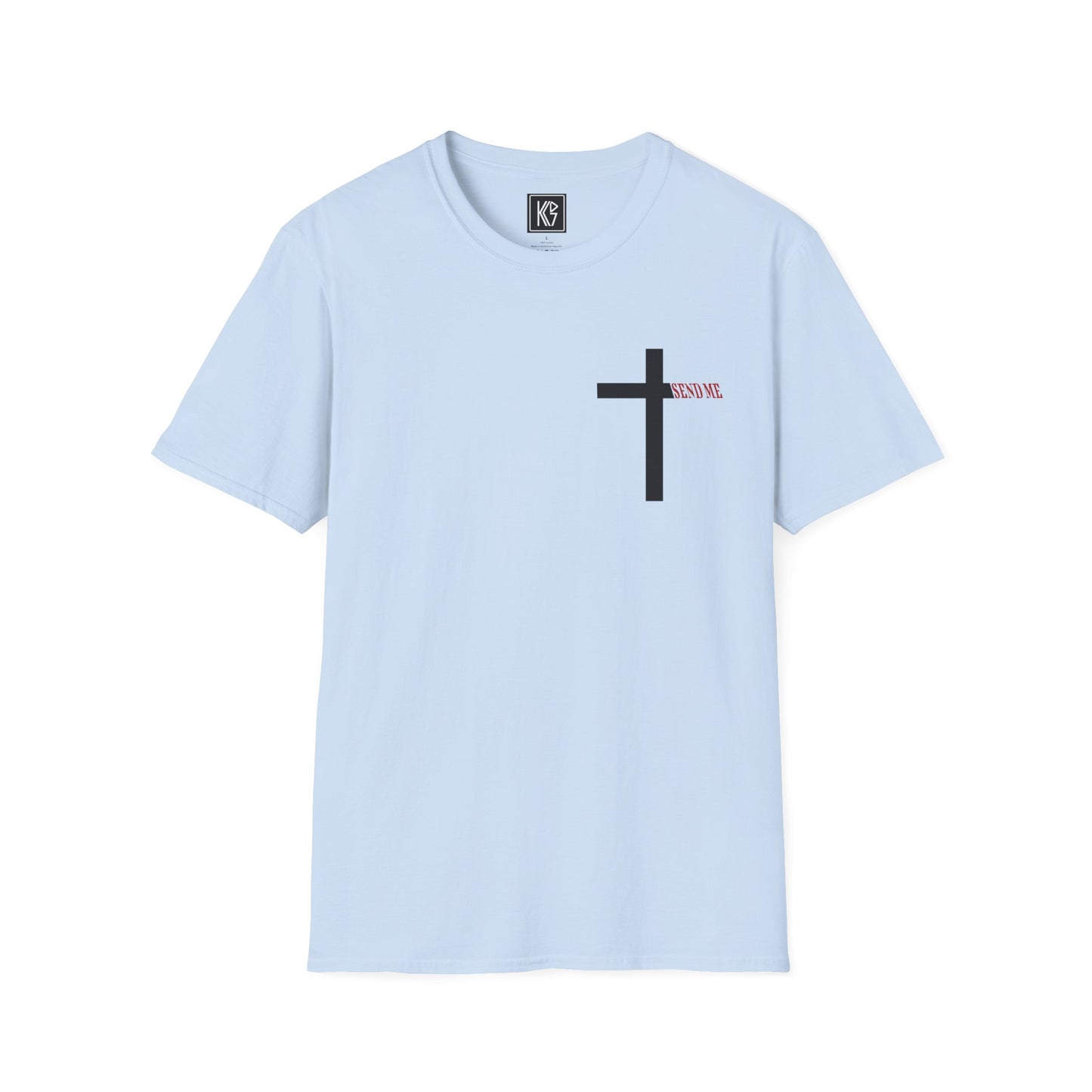 Send Me Christianity Graphic Tee Softstyle by KGD Prints