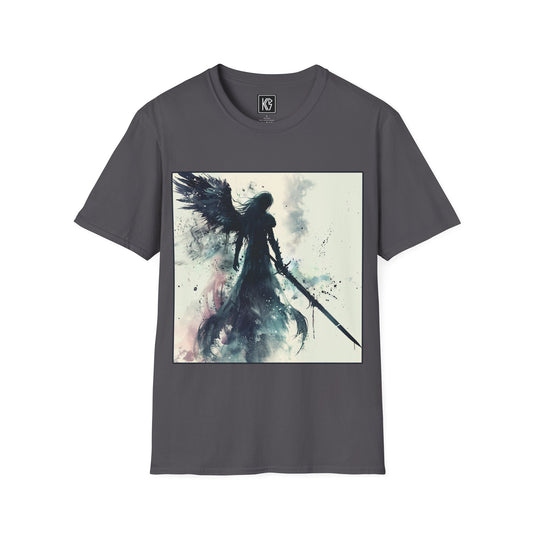 One winged Angel Graphic Tee Softstyle by KGD Prints
