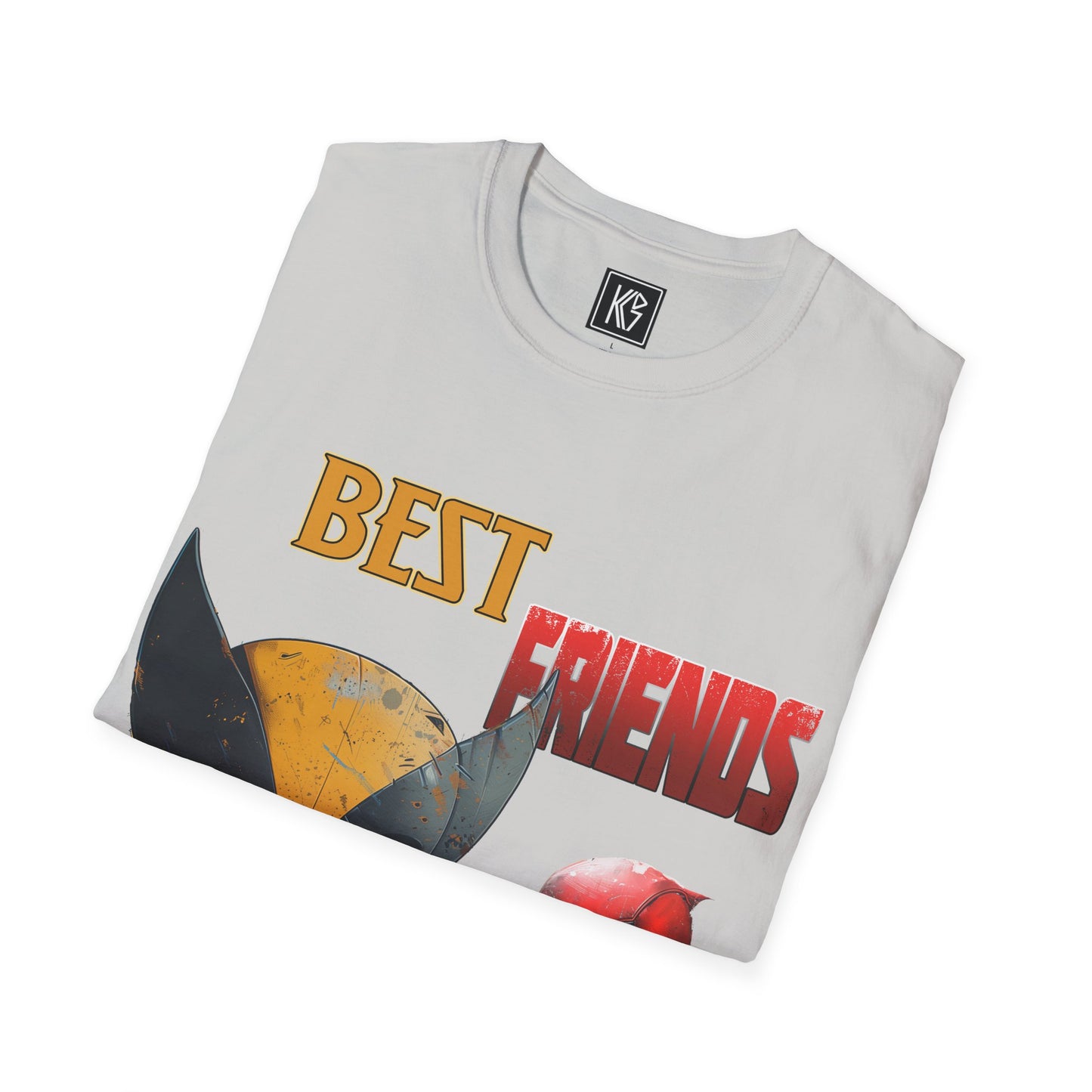 Best friends 2 Dead pool wolverine parody Graphic Tee Softstyle by KGD Prints