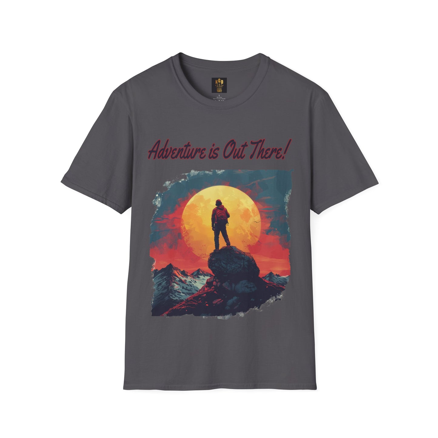 Adventure is out there Graphic Tee Softstyle by KGD Prints