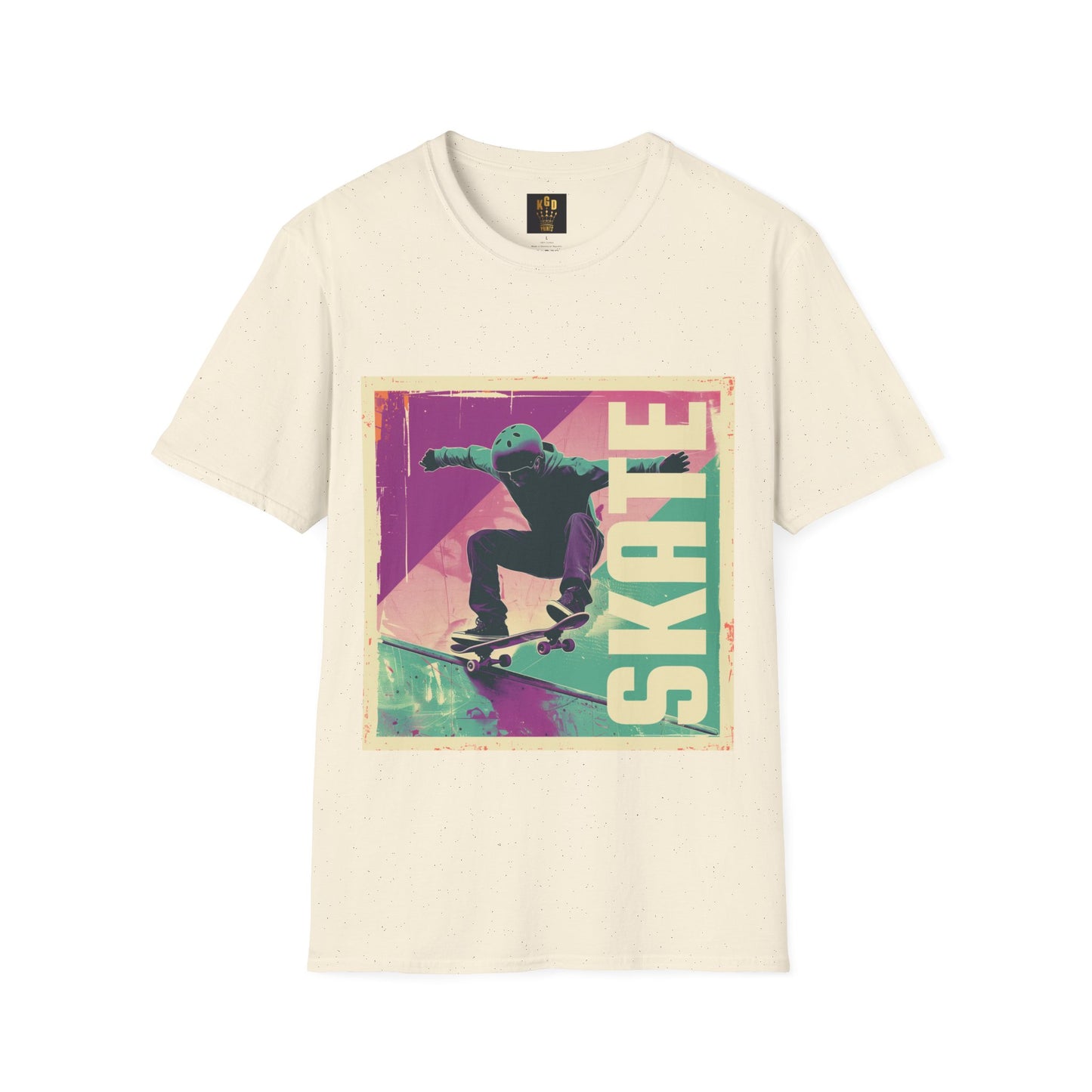 SKATE Graphic Tee Softstyle by KGD Prints