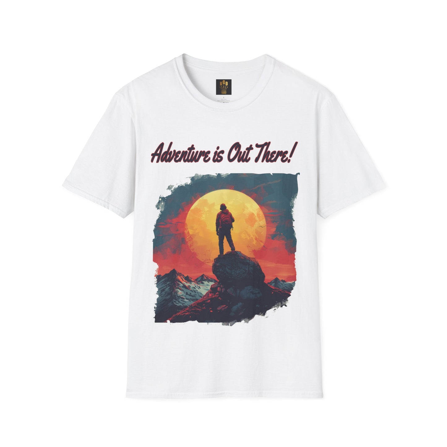 Adventure is out there Graphic Tee Softstyle by KGD Prints