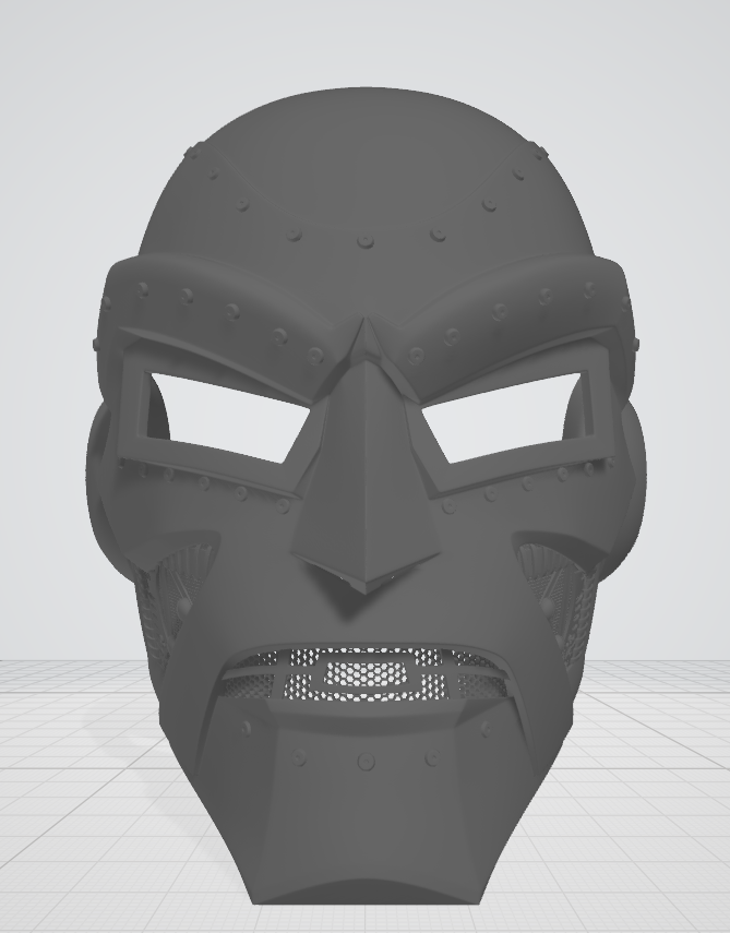 Dr. Doom 3D printed Mask